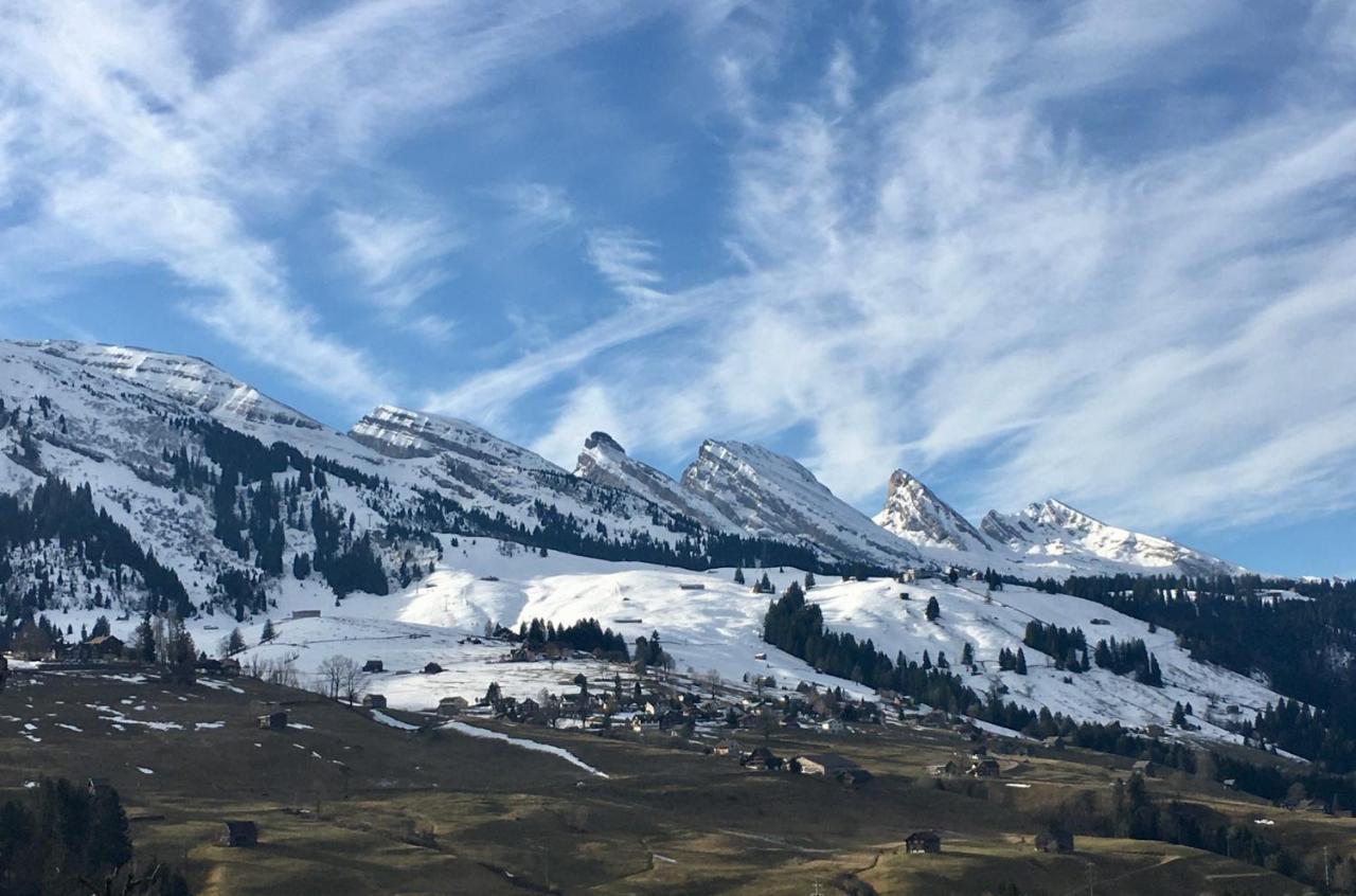 Ferienwohnung Haus Am Bach In Toggenburg 빌트하우스 외부 사진