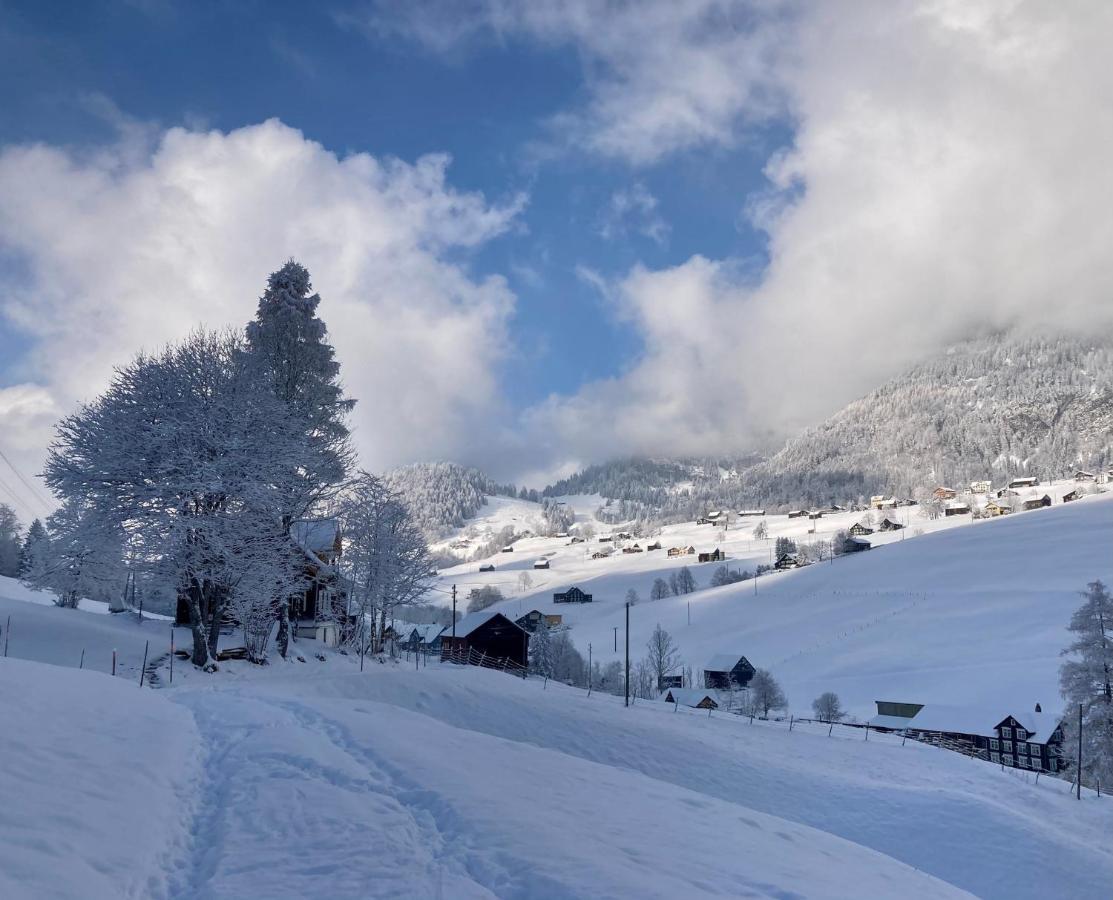 Ferienwohnung Haus Am Bach In Toggenburg 빌트하우스 외부 사진