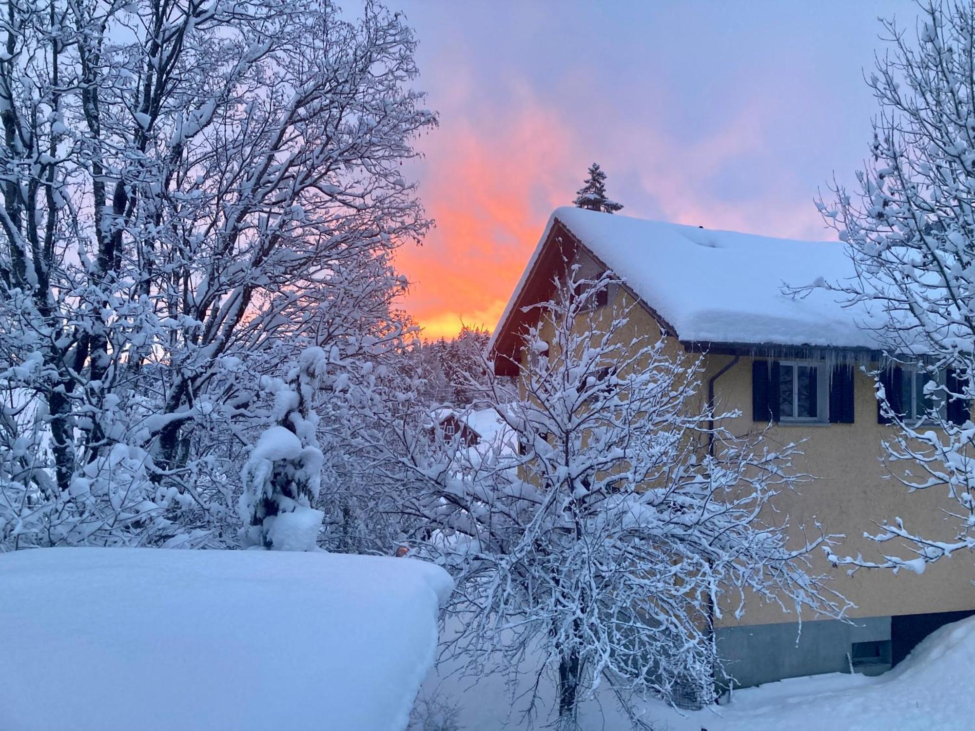 Ferienwohnung Haus Am Bach In Toggenburg 빌트하우스 외부 사진
